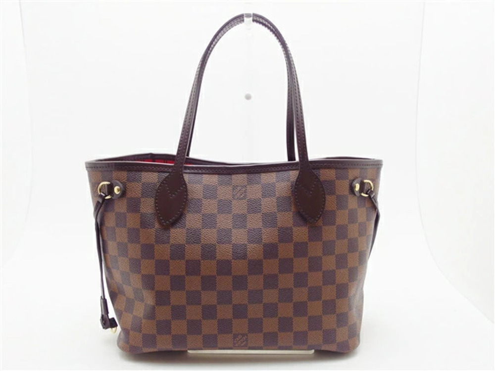 LOUIS VUITTON Neverfull Tote Bag Damier